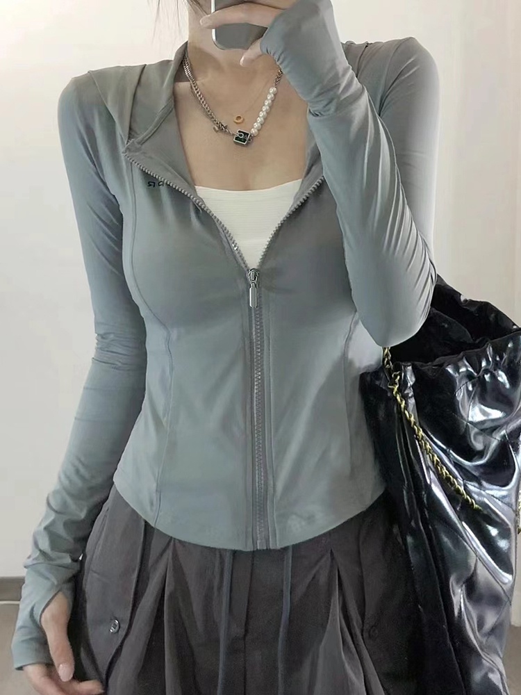Summer Uv Clothing - Pakaian Pelindung UV Berkerudung Bahan Sutra