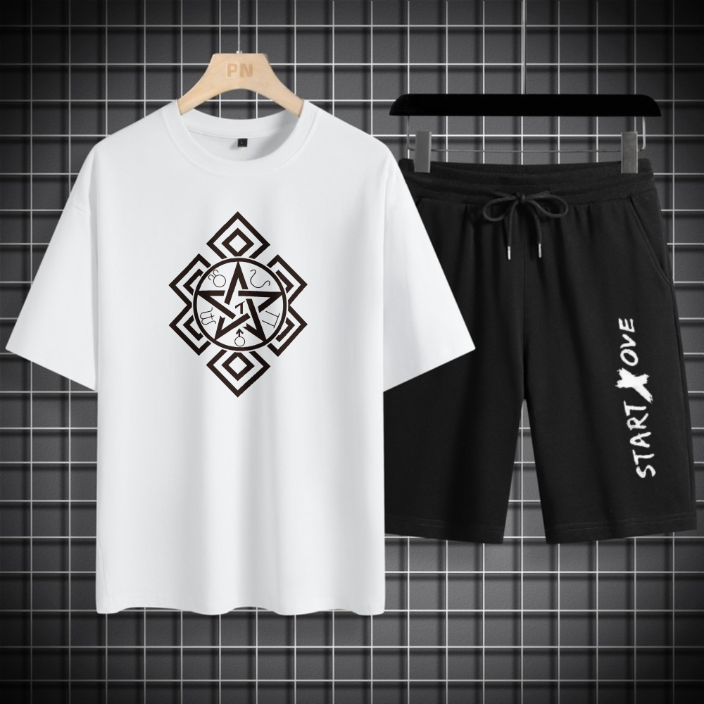 Summer Youth Clothing - 1pcs Set Kaos Pria 2026 Musim