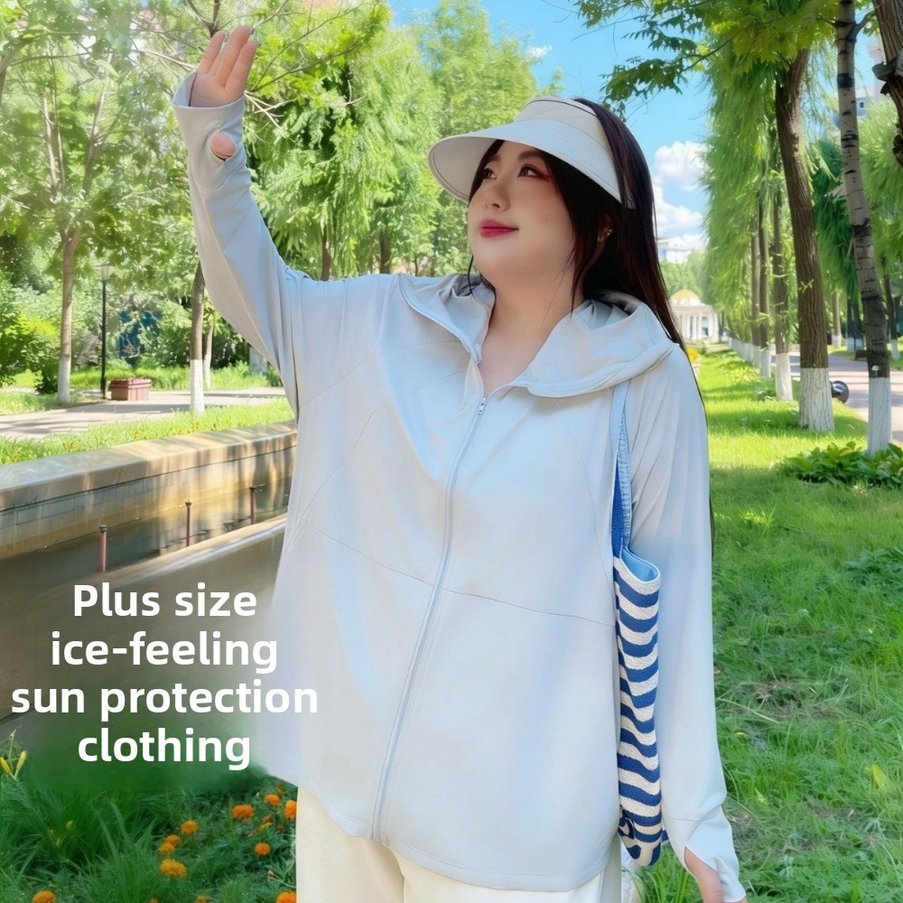 Summer Uv Clothing - Pakaian Tabir Surya Sutra Es Ukuran
