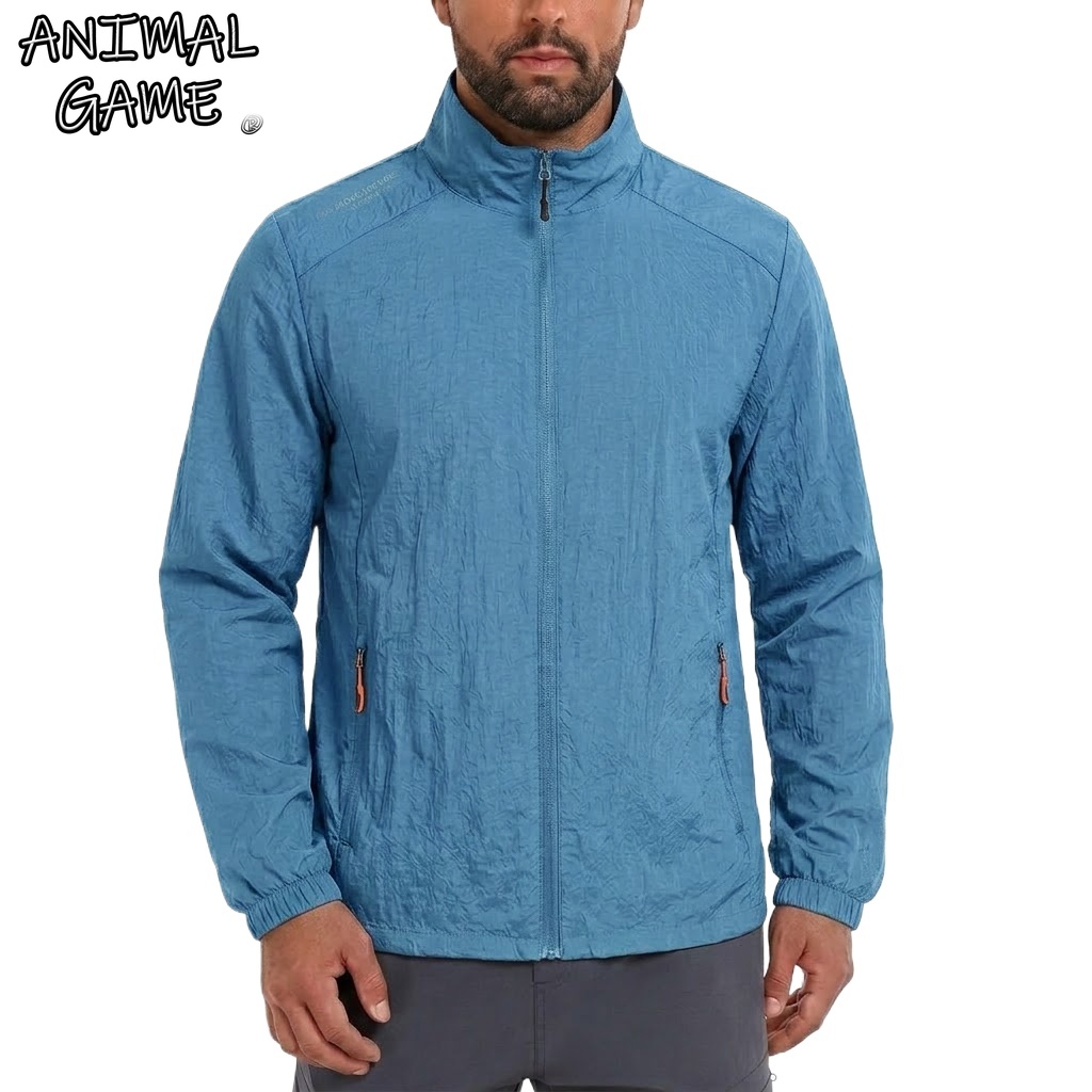 Summer Uv Clothing - Jaket Pelindung Sinar Matahari UPF50+ Pria,