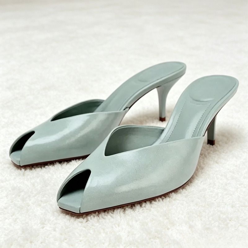 Summer Clothing Brands - Sepatu Hak Tinggi Wanita Model Peep