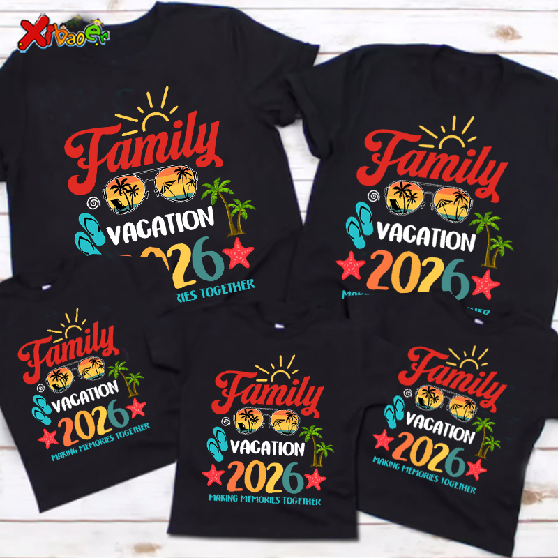 Summer Clothing Europe - Kaos Liburan Keluarga Kustom 2026 Kaos