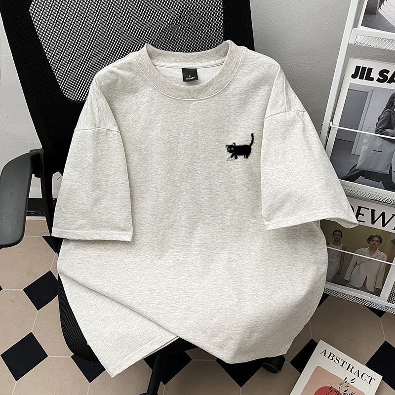 Summer Clothing Brands - Kaus Lengan Pendek Katun Longgar Uniseks