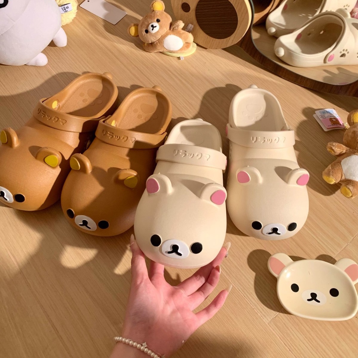 Summer Clothing Gifts - Sepatu Gua Beruang Santai Gaya Lucu