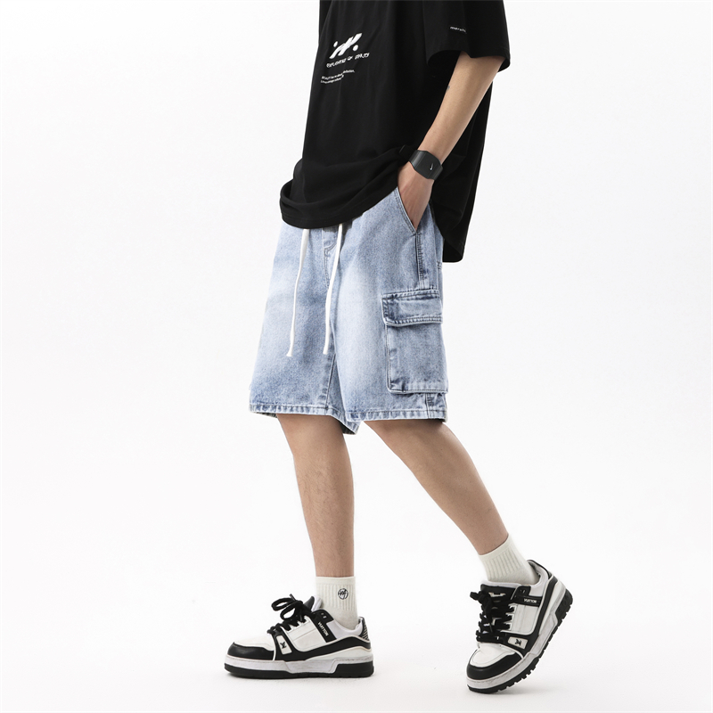 Summer Clothing Brands - Celana Pendek Denim Pria Musim Panas