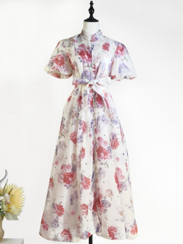 Gaun Dua Potong Retro Elegan P - Summer Clothing Pictures ulasan dan harga