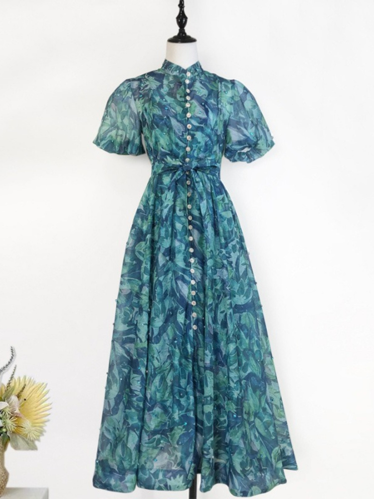 Gaun Dua Potong Retro Elegan P - Summer Clothing Pictures ulasan dan harga