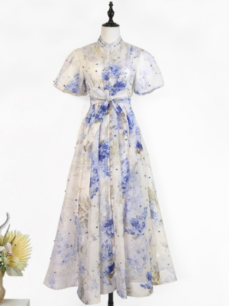 Gaun Dua Potong Retro Elegan P - Summer Clothing Pictures ulasan dan harga