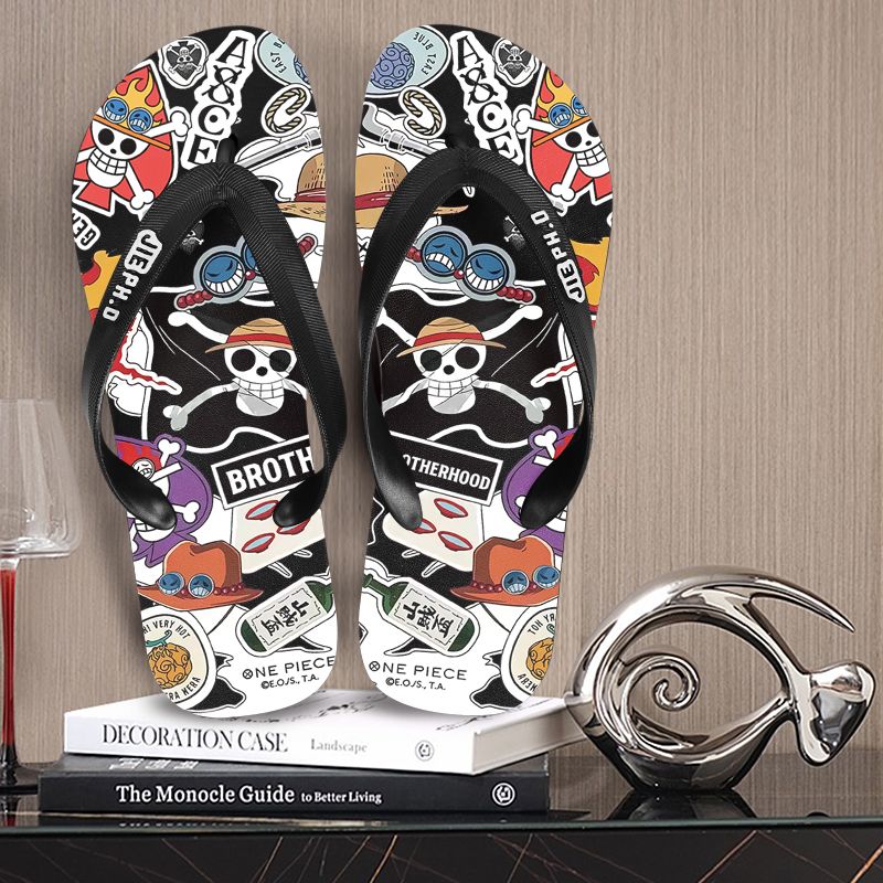 Sandal jepit anime One Piece b - Summer Clothing Gifts ulasan dan harga