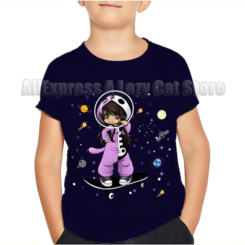 Aphmau kaus kucing anak laki-l - Summer Clothing Baby Boy ulasan dan harga