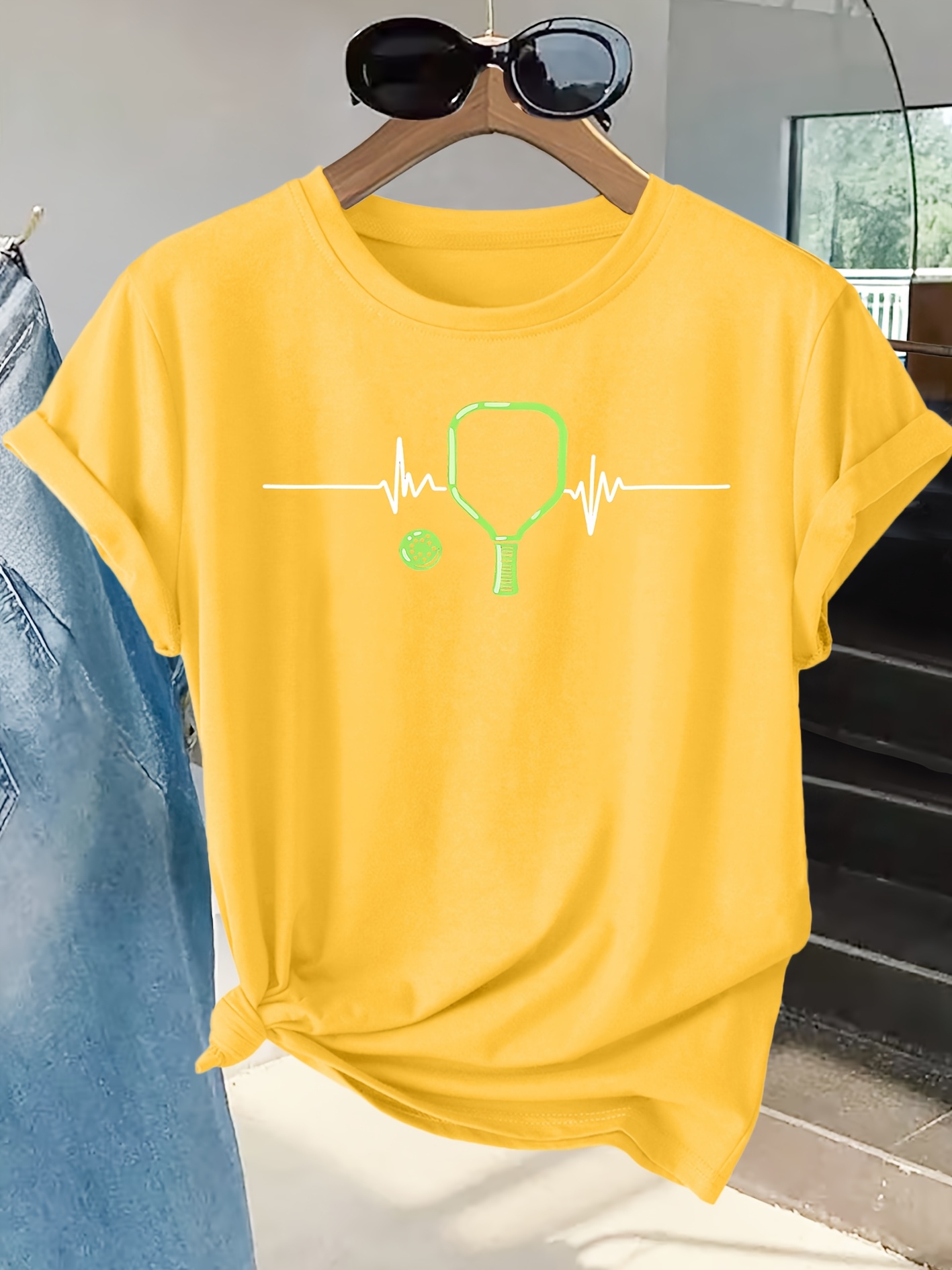 Kaos Wanita dengan Gambar Rake - Summer Clothing Pictures ulasan dan harga