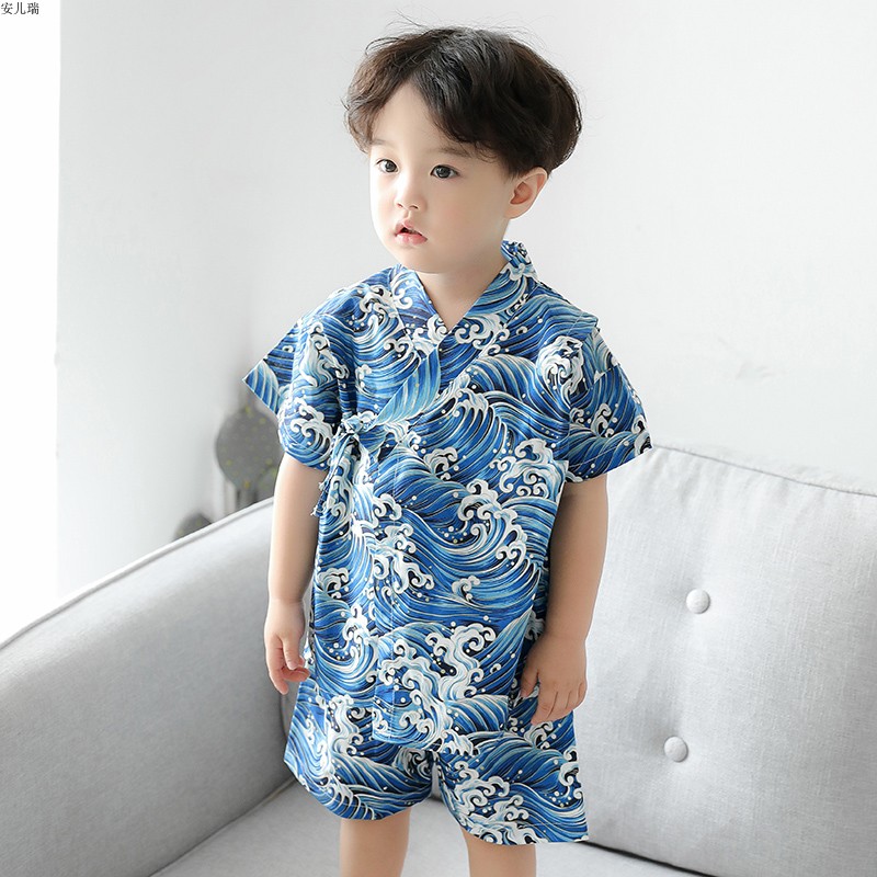 Pakaian Yukata Anak-anak Musim - Summer Clothing Baby Boy ulasan dan harga