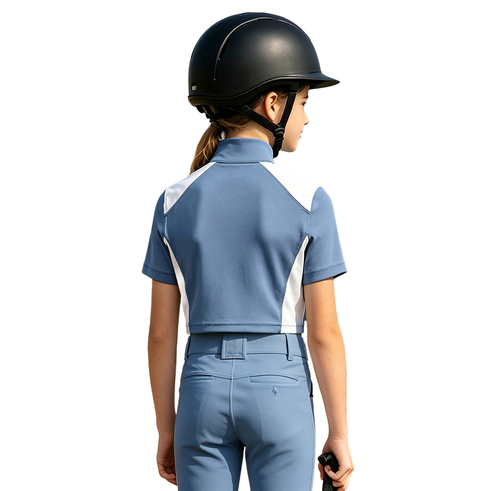 Kaos Berkuda Anak Perempuan, P - Summer Equestrian Clothing ulasan dan harga