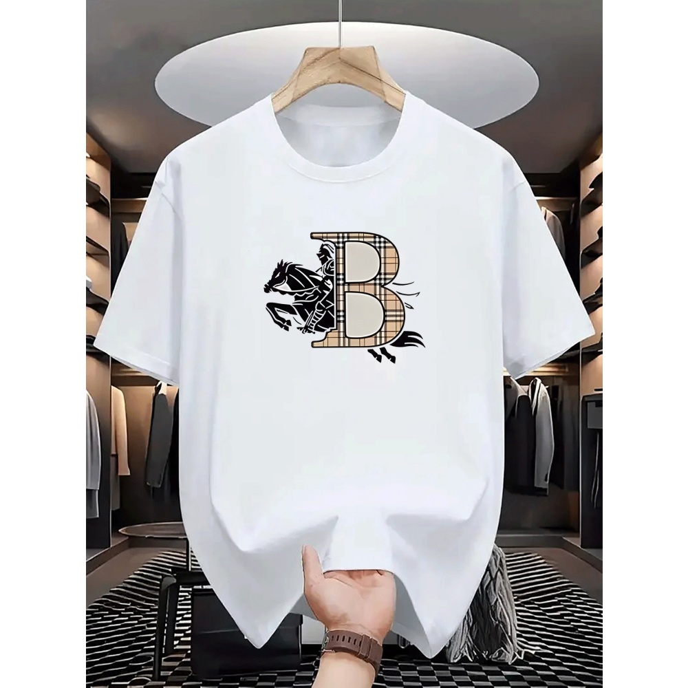 Perhiasan Pria Kaus Gambar Cet - Summer Clothing Europe ulasan dan harga