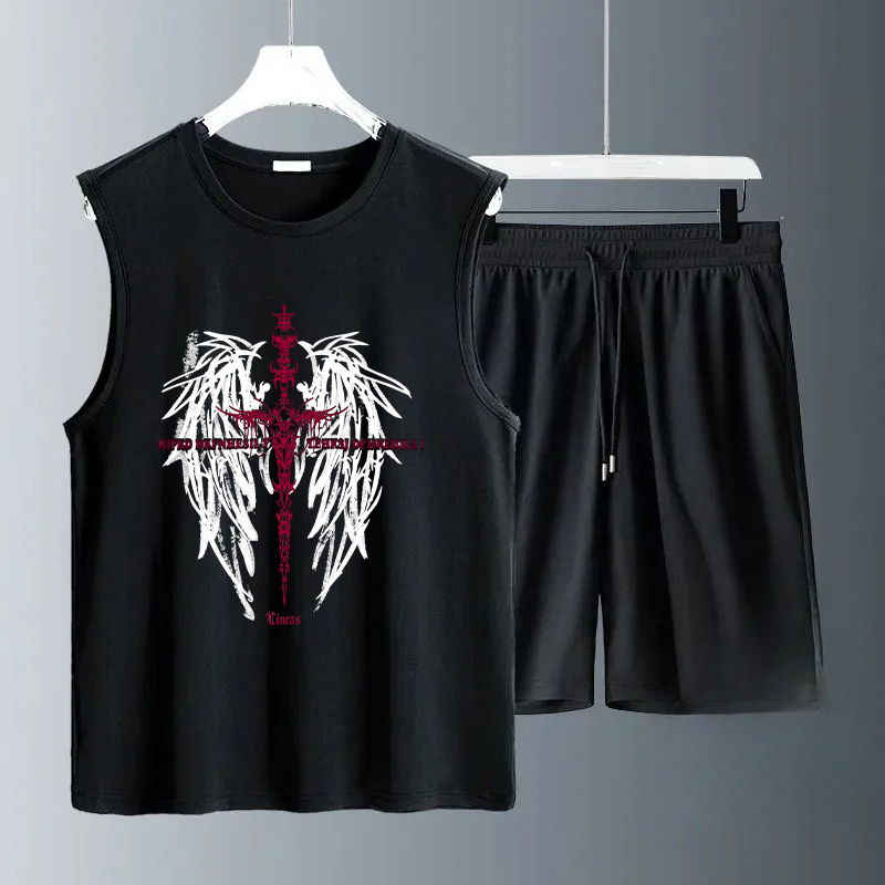 Set Tank Top Pria Musim Panas  - Summer Youth Clothing ulasan dan harga