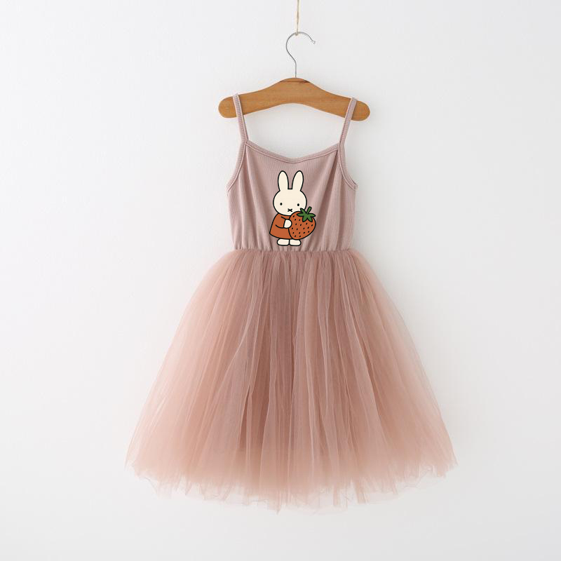 Gaun Tali Spaghetti Anak-anak  - Summer Clothing Gifts ulasan dan harga