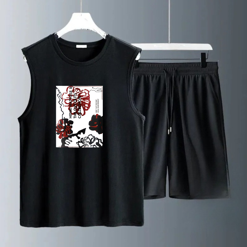 Set Tank Top Pria Musim Panas  - Summer Youth Clothing ulasan dan harga