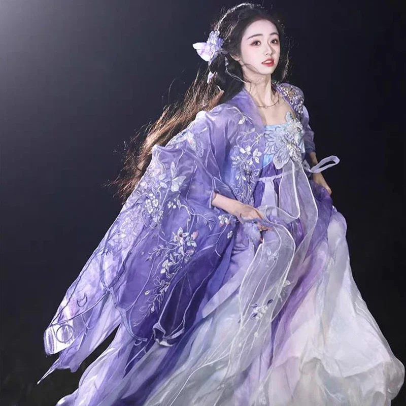 Kain bordir Wisteria DIY Hanfu - Summer Clothing Baby ulasan dan harga