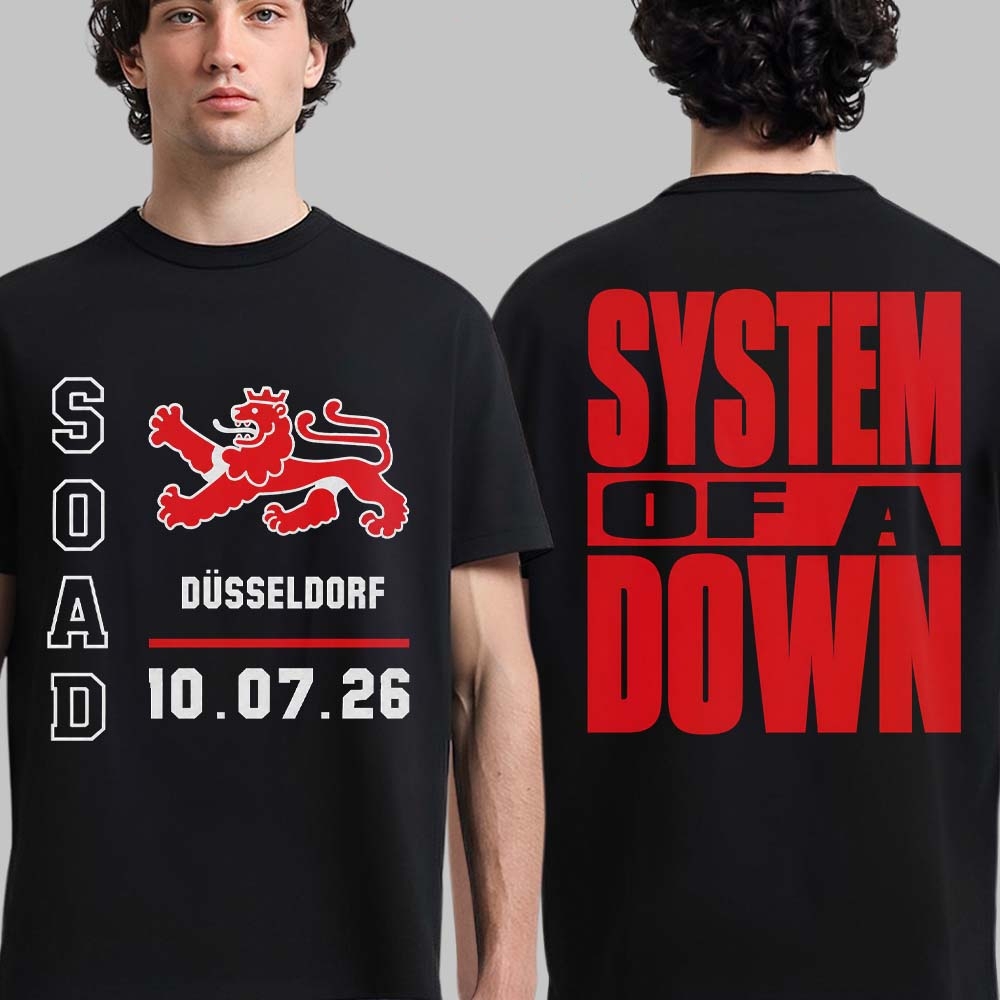 System Of A Down 2026 Kaus Tur - Summer Clothing Europe ulasan dan harga