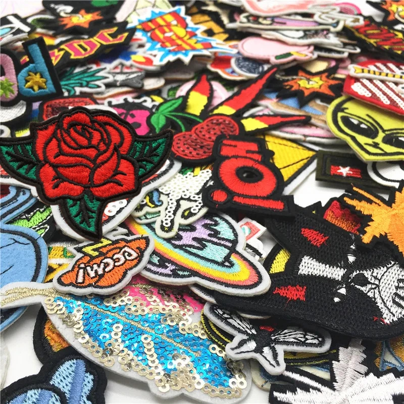 30 buah/lot Patch bordir campu - Summer Clothing Pictures ulasan dan harga